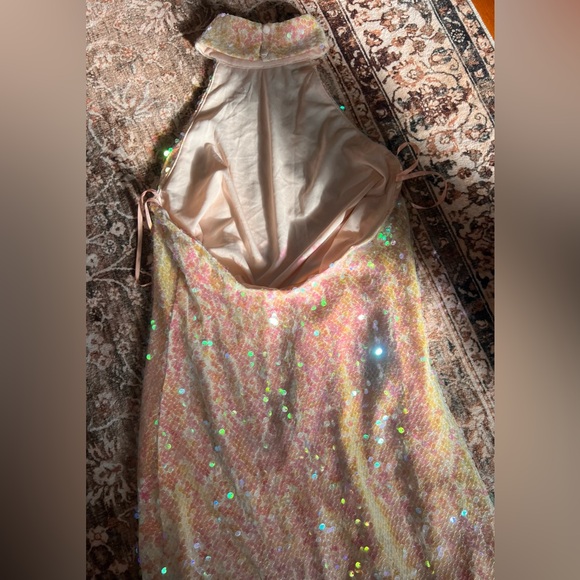 [WAYF] The Aria Sequin Mock Neck Gown - Picture 9 of 13
